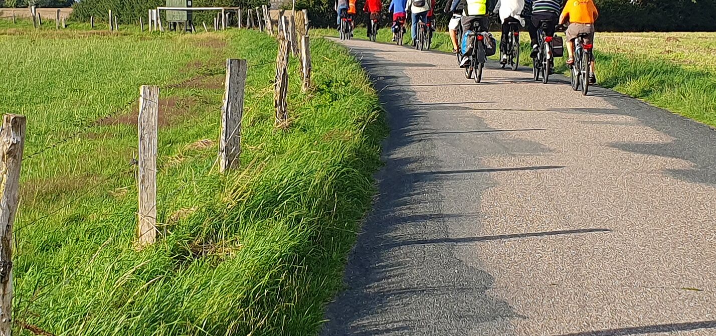 Über die Dörfer durch den Beimoor Über die Dörfer durch den Beimoor