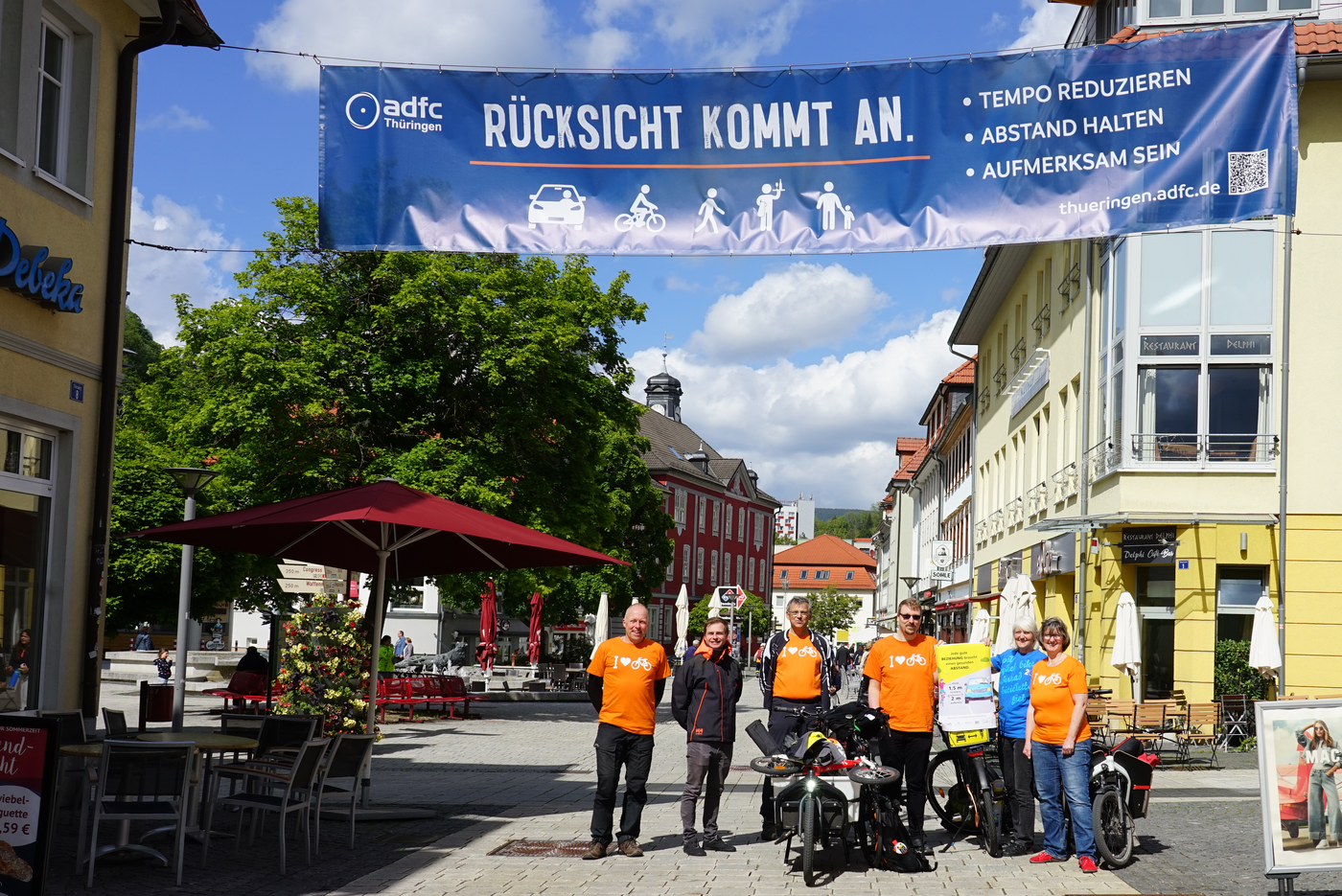 Banner im Steinweg