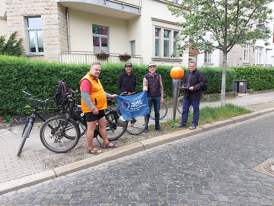 DenkNadel in der Puschkinstraße