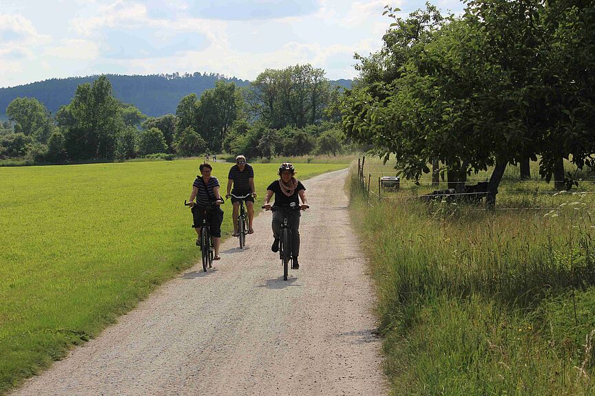 Radweg im Werratal Radweg im Werratal