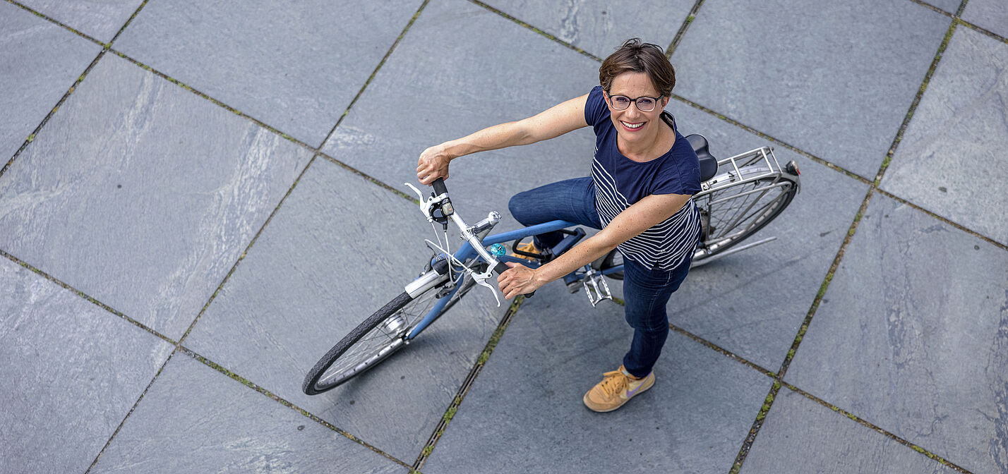 ADFC | Geschäftsführerin Anne-Kathrin Schneider am 10. Juni 2021 in Berlin